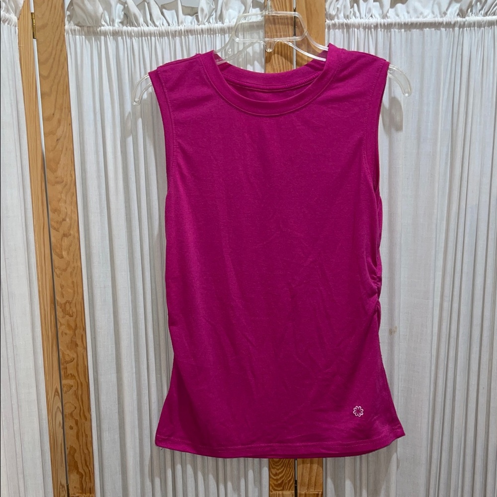 Pro Player Fuchsia Sleeveless Muscle Tee